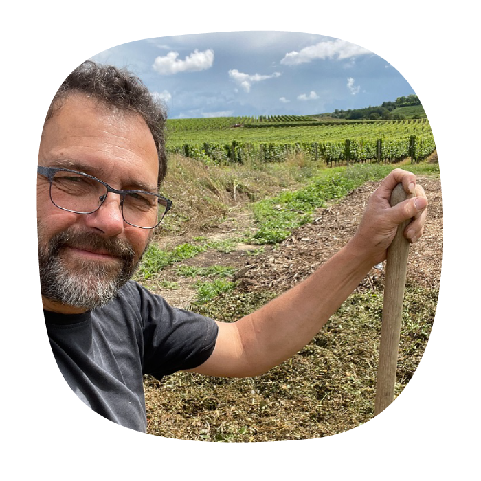 Andreas Huppert auf dem Feld