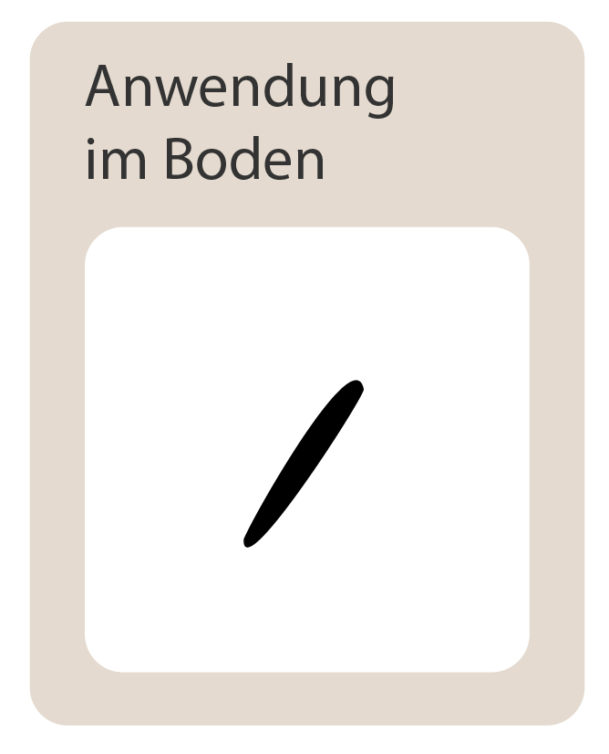 Anwendung im Boden: nein