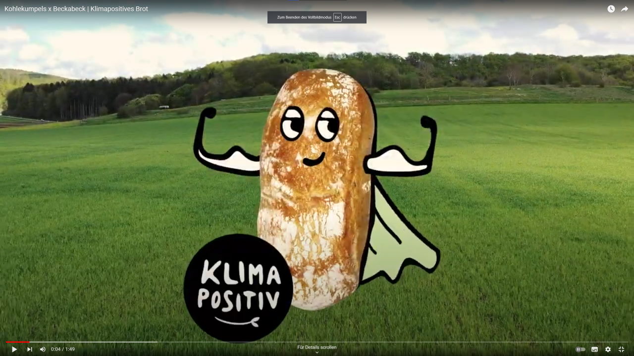 Der erste Klimaheld ist gelandet!